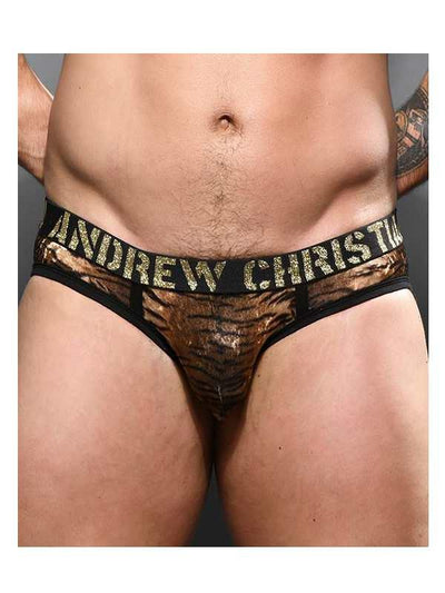 Plush Tiger Brief W/Almost Naked - Passionzone Adult Store
